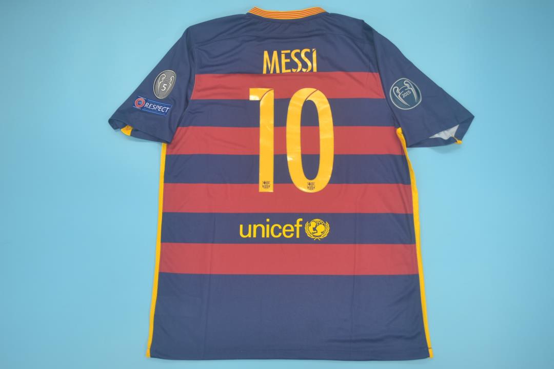 Barcelona 14-15 Home short sleeve