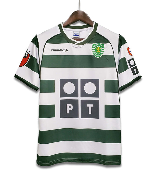 Sporting Lisbon 01-03 Home short sleeve