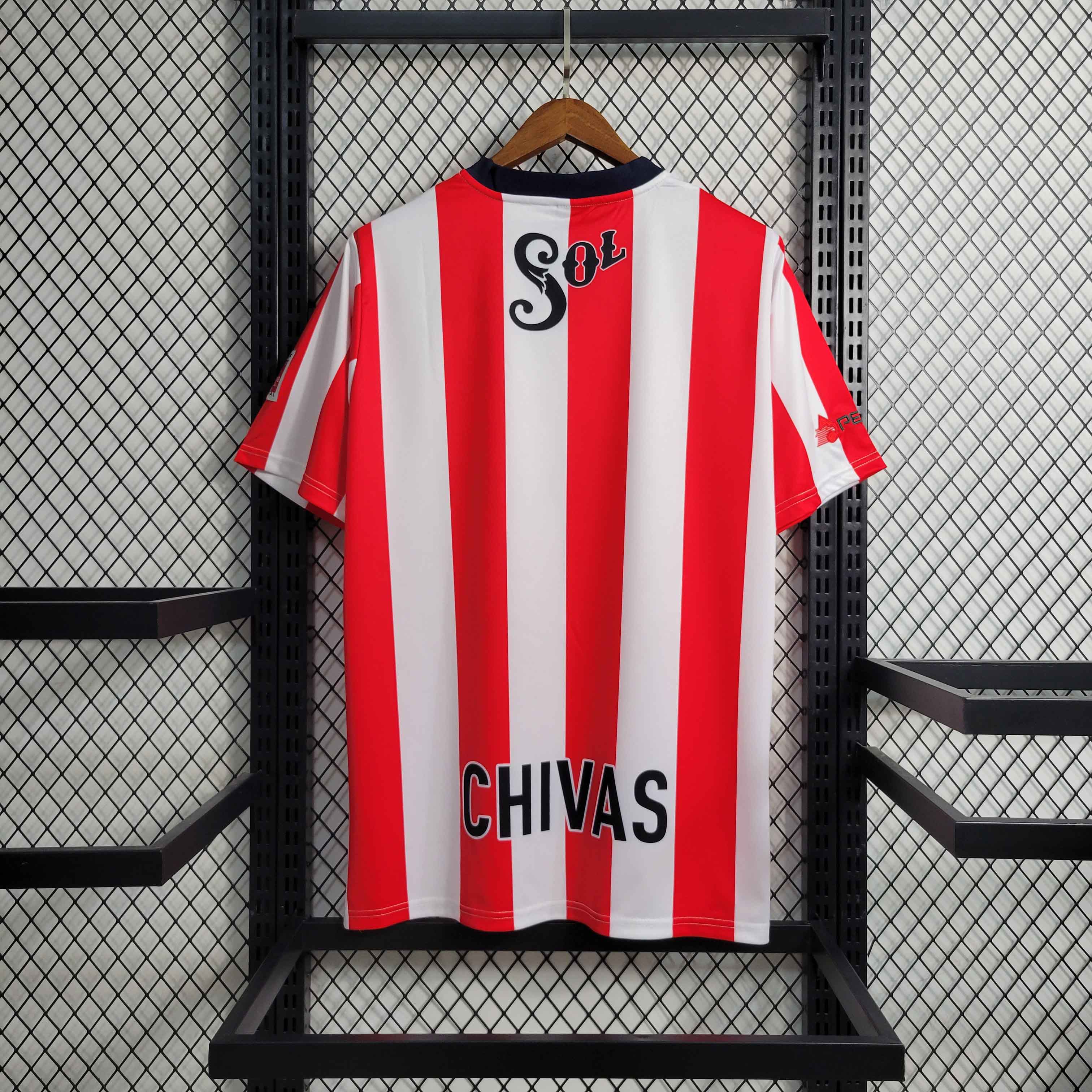 Chivas top jersey talla grande