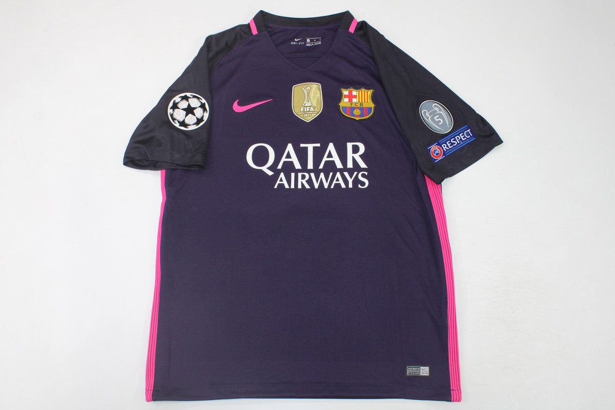 Barcelona 16-17 Home short sleeve