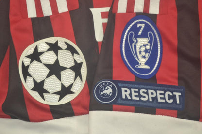 Milan 09-10 Home short sleeve