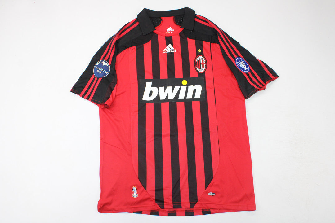 Milan 06-07 Home short sleeve