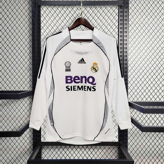 Real Madrid 01-02 Home Long Sleeve