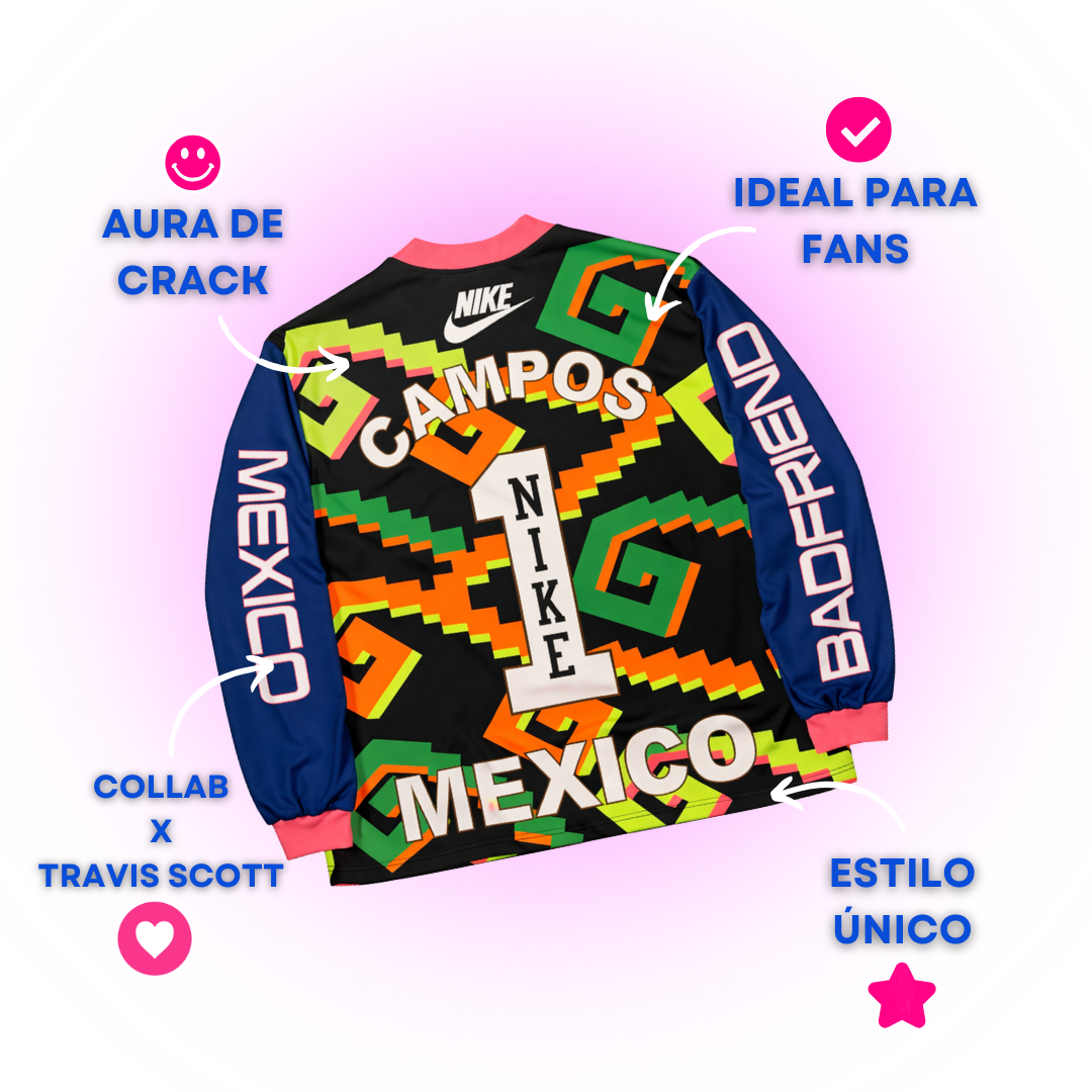 Jersey Jorge Campos - Travis Scott - Badfriend