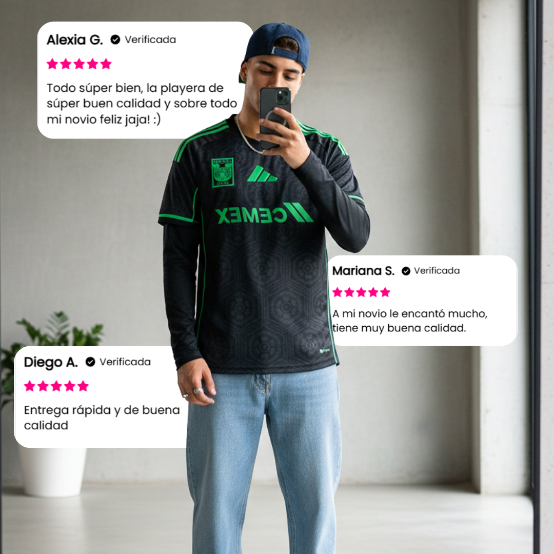 Tigres 25-26 Tercer uniforme versión jugador