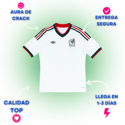 México Visita Mundial 2026 versión jugador - ENVÍO RÁPIDO