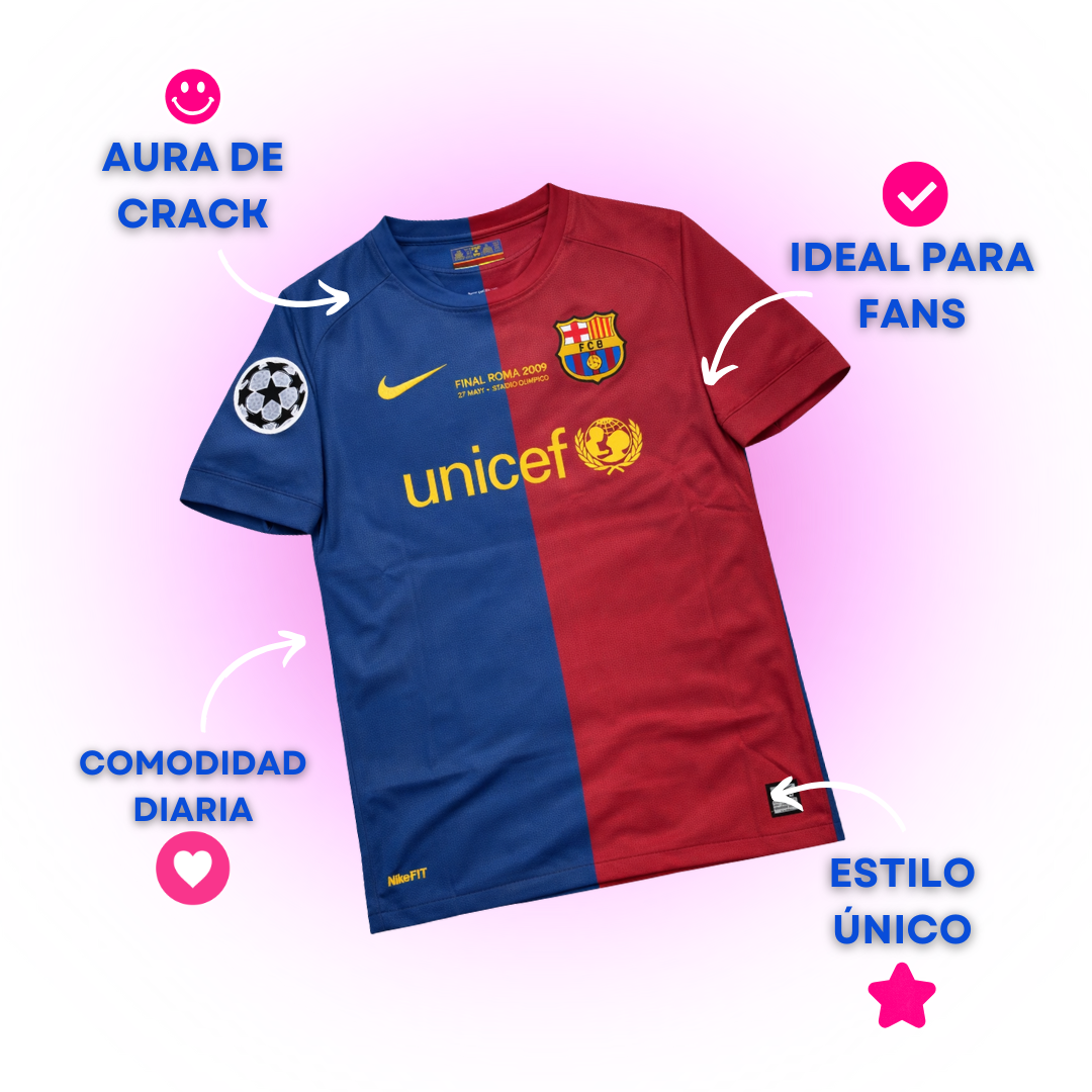 Barcelona 08-09 Home short sleeve – Club de Jerseys Barcelona 08-09 Home short sleeve – Club de Jerseys