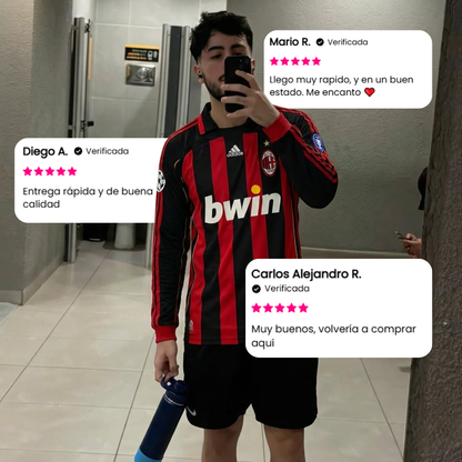 Milan 06-07 Local manga larga