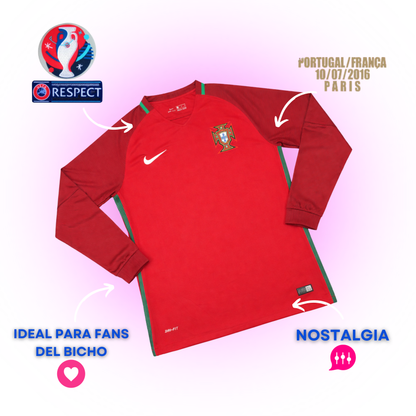 Portugal 24-25 Home Long Sleeve Player Version