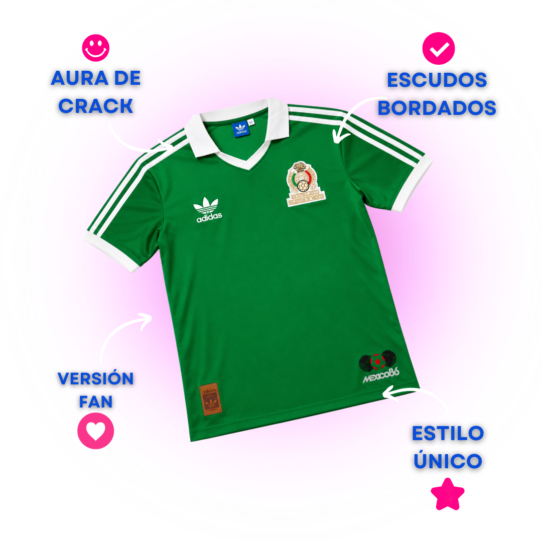 Mexico 1998 Home Short Sleeve