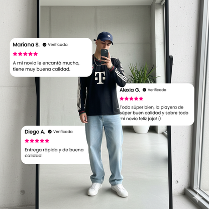 Bayern Munich 25-26 Third kit manga larga versión jugador