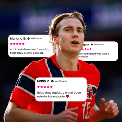 Noruega Mundial 2026 Nike Local versión jugador